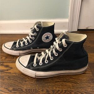 Converse Black and White High-Tops
